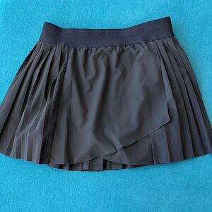 Black Pleated Skirt